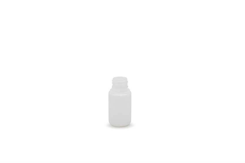 Bouteille cylindrique standard - 60ml - naturel - bouchon excl. 