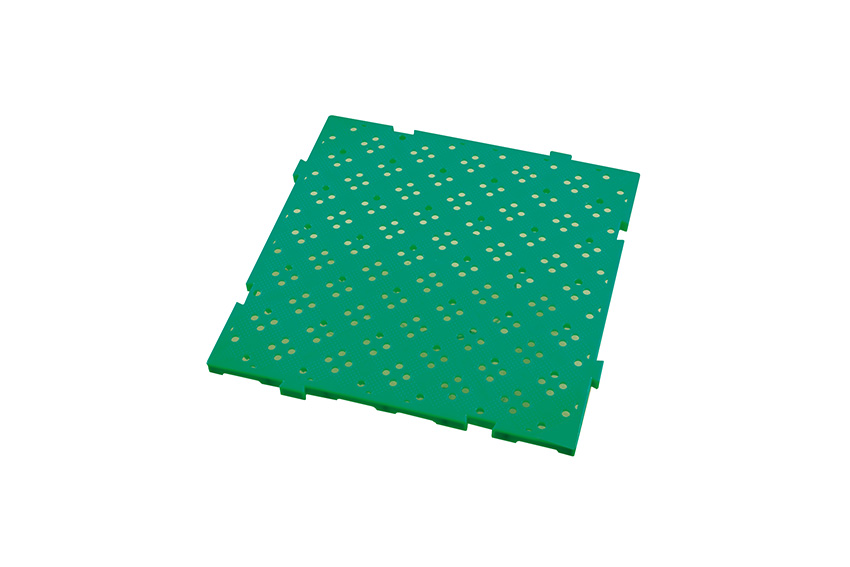 Caillebotis antidérapant dur - 500x500x22mm 