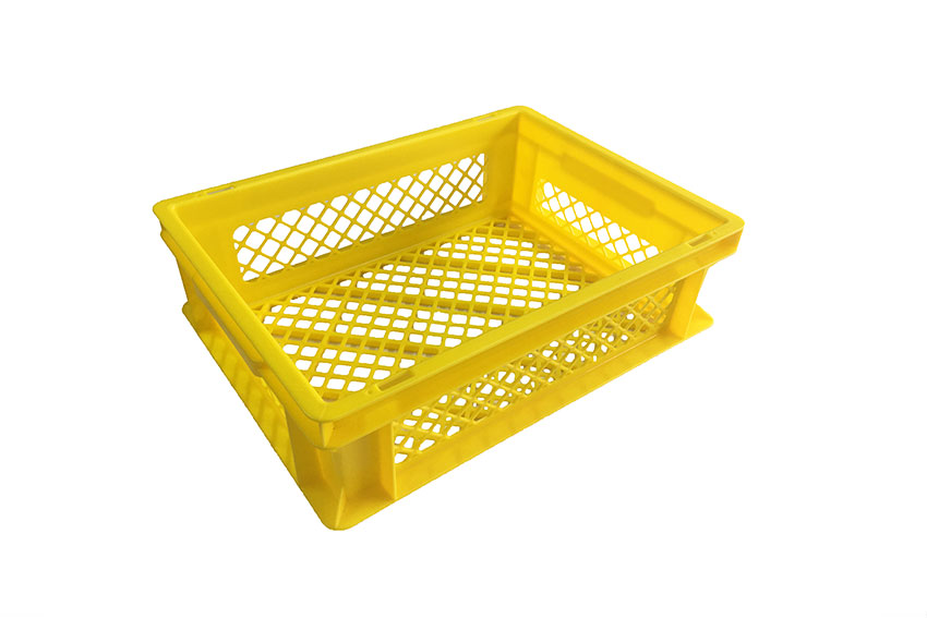 EN bac gerbable à pain 12l - 400x300x120mm - parois et fond perforés - poignées fermées 