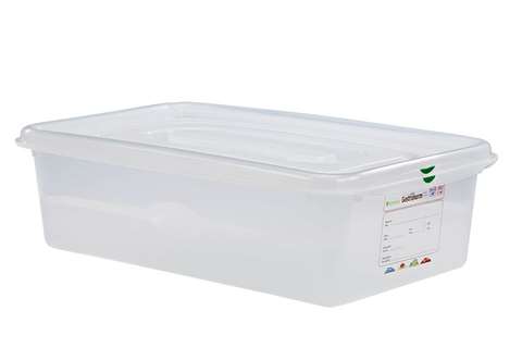 Gastronox 1/1 - 150mm high - 21l - lid and clips included
