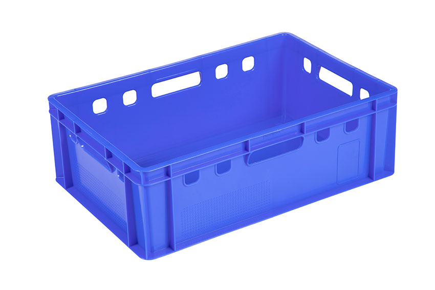 Euronorm meat crate 40l - E2 - 600x400x200mm 