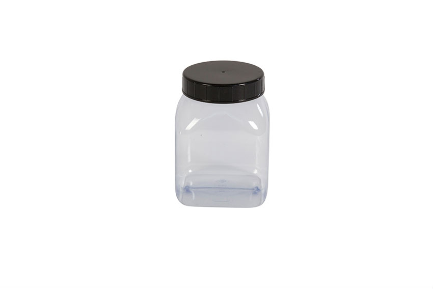 Square container wide opening - 500ml - serie 310 PVC/petg 