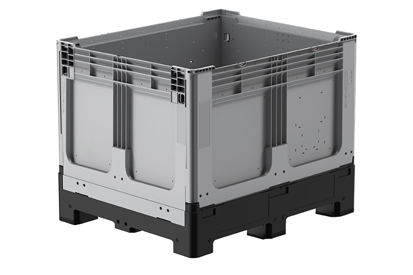 Logifold box 1200x1000x970mm - 855l - closed - 4 feet 