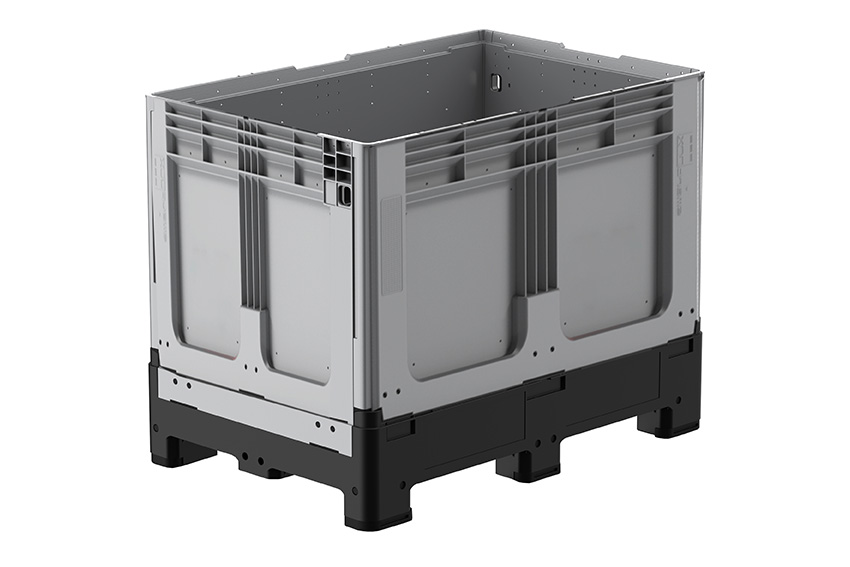 Logifold box 1200x800x953mm - 660l - closed - 4 feet 