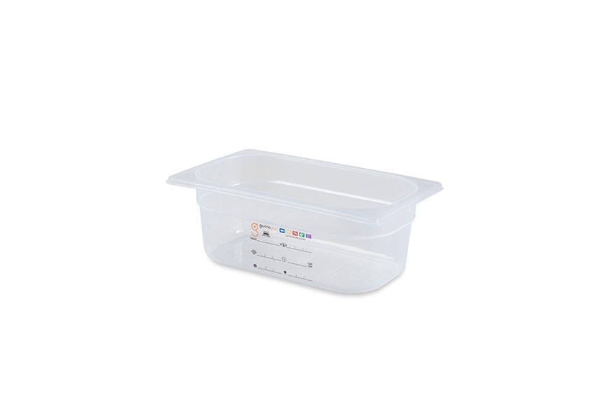 Gastroplus 1/4 - 100mm deep - 2,6l - IML label - no lid incl. 