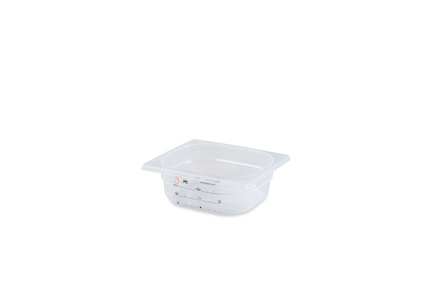 Gastroplus 1/6 - profondeur 65mm - 1l - label IML - sans couvercle 