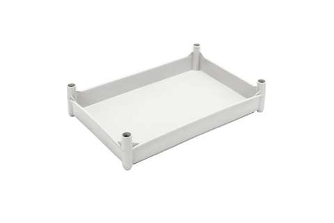 Bac de stockage empilable Multi 10l - 540x360x120mm - côtés et fond plein