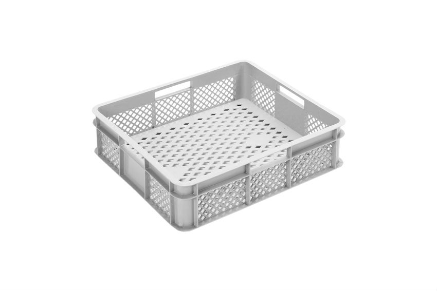 Stacking crate Multi 12l - 400x350x110mm - perforated sides and bottom 