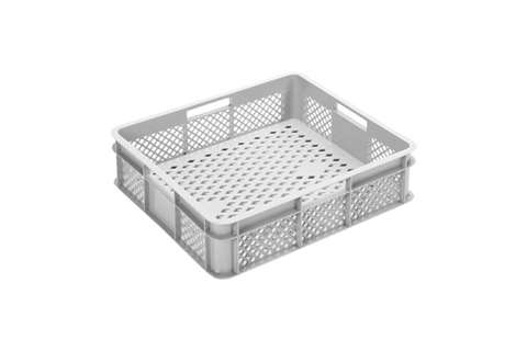 Bac de stockage empilable Multi 12l - 400x350x110mm - côtés et fond perforés