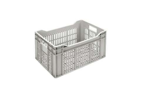 Bac de stockage empilable Multi 50l - 540x360x290mm - côtés et fond perforés