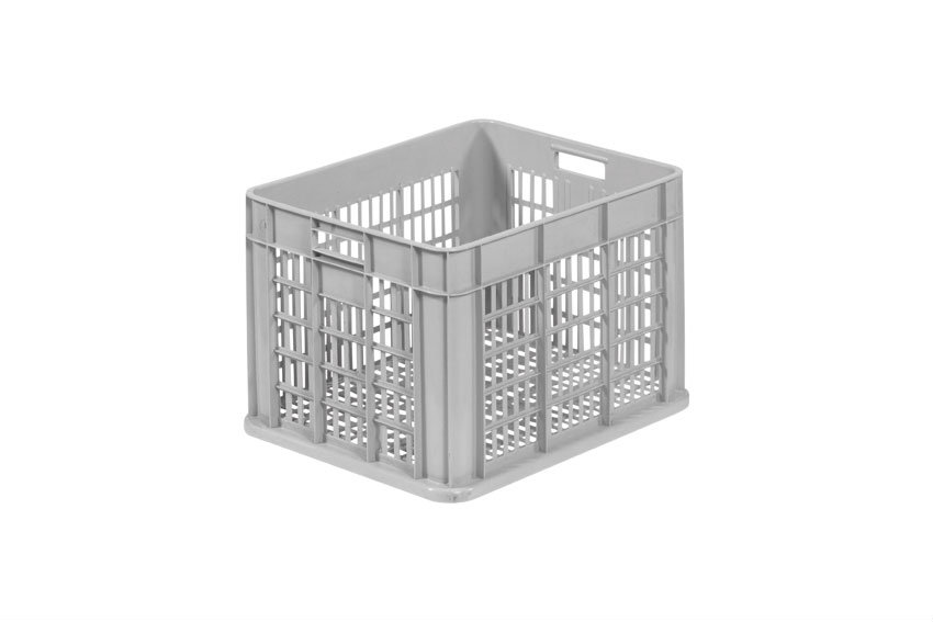 Stacking crate Multi 85l - 590x460x375mm - perforated sides and bottom 