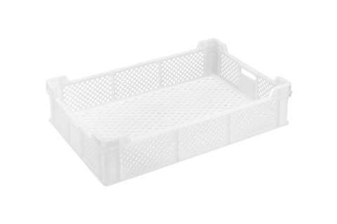 Bac de stockage empilable Multi 29l - 600x400x150mm - côtés et fond perforés