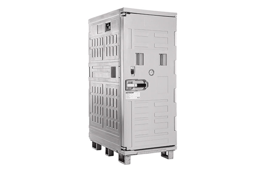 Cargo line conteneur isotherme 1000 l - sur cadre palette (6 pieds) 