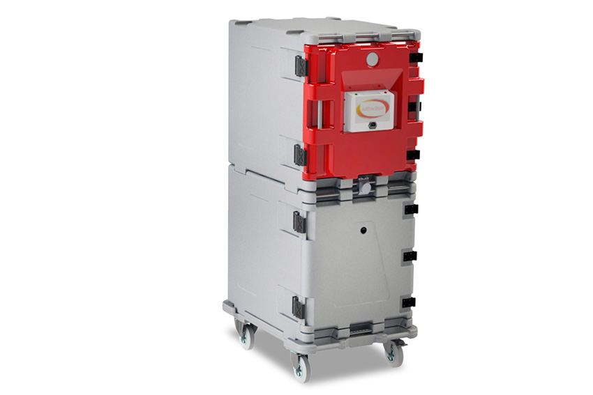 Isothermal container set AF150 + AF150 digital - 296l - 868x625x1540mm 