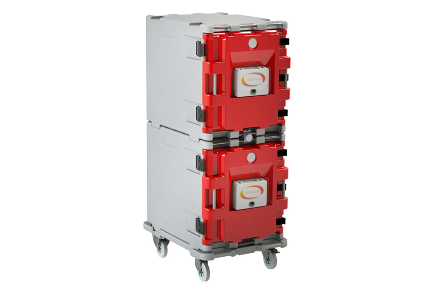 Isothermal container set 2x AF150 digital - 296l - 868x625x1540mm 
