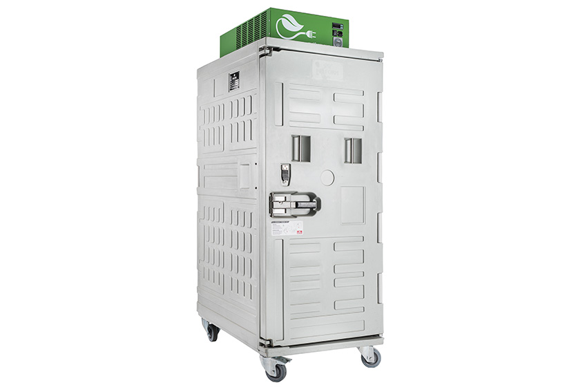 Conteneur conservation Koala Green 1000 - 1200x800x2170mm - froid ventilé - -18°C +10°C - 150Ah 