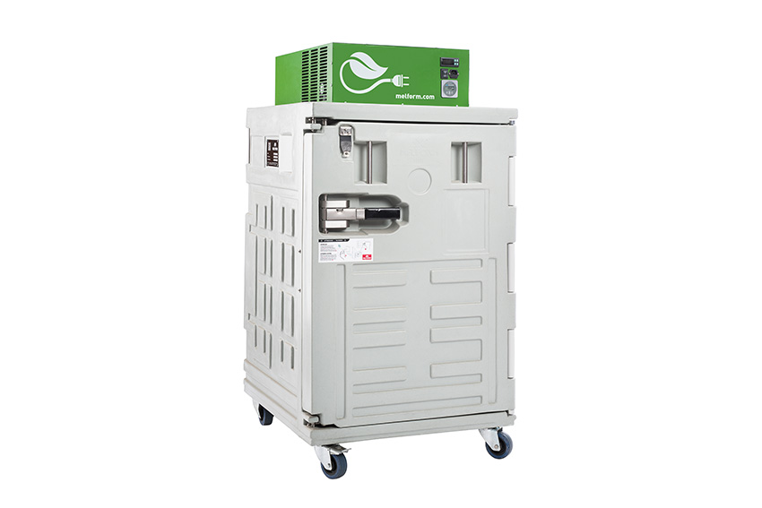 Conteneur conservation Koala Green 370 - 840x800x1543mm - froid ventilé - -18°C+10°C - 120Ah 