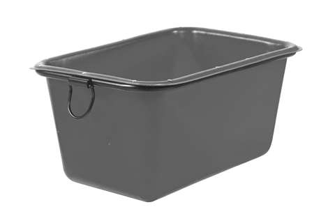 Bac a mortier 200 l - profi 1050x700x460 mm - avec etriers