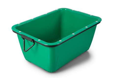 Bac à mortier Premium avec supports de levage 200l - 1050x700x470mm