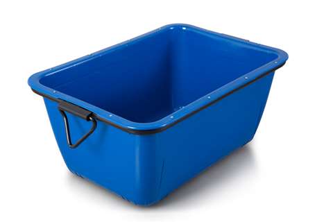 Bac à mortier Premium avec supports de levage 200l - 1050x700x470mm