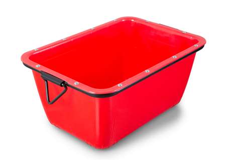 Bac à mortier Premium avec supports de levage 200l - 1050x700x470mm