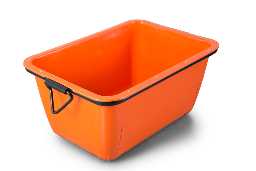 Premium mortar tub with lifting brackets 200l - 1050x700x470mm 