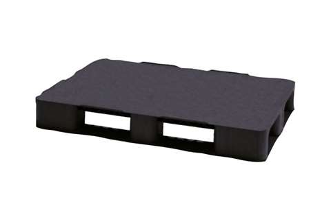 Comfort pallet - 1200x800x150 mm - cloed - 2 skids