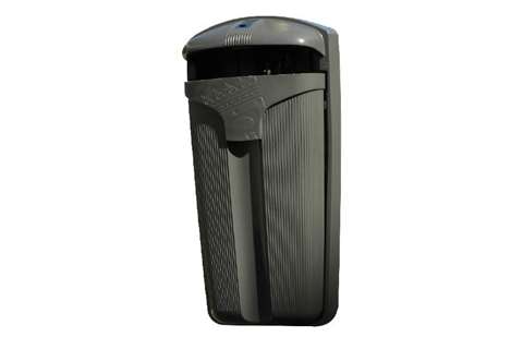 Cibeles paperbasket - 50 l + key