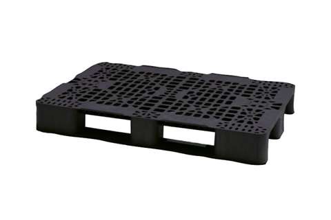 Recycled pallet - 1200x800x150 mm - 3 skids - open deck