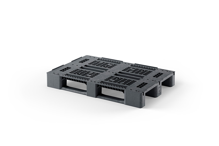 Classic pallet eu alt 1200x800x150mm - 7mm edge - 3 skids - open deck 