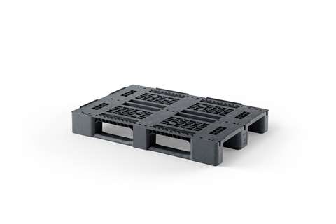 Classic pallet eu alt 1200x800x150mm - 7mm edge - 3 skids - open deck