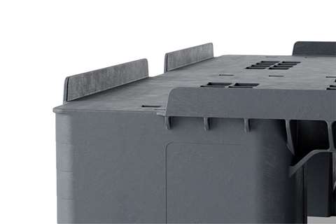 Classic pallet eu alt 1200x800x150mm - 22mm edge - 3 skids - open deck