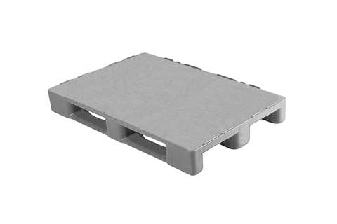 Hygiene pallet - 1200x800x155mm - 3 skids - coloured