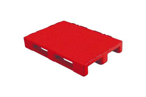 Hygiene pallet - 1200x800x155mm - 3 skids - coloured
