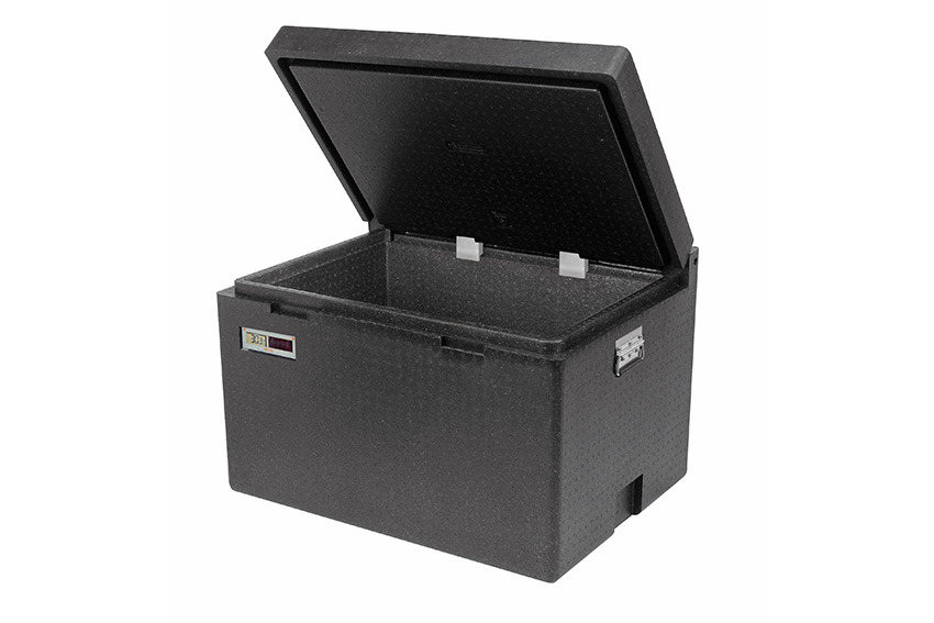 Isothermal cooler box Universal 120,2l - 800x600x520mm - Polibox Cargo Box incl. 2 handles 