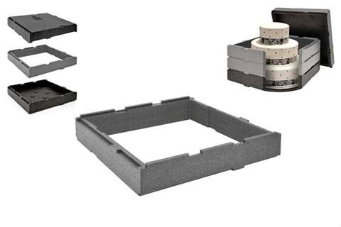 Extender single pizza system - 410x410x75mm