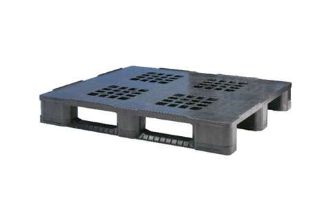 Premium pallet - 1200x1000x160 mm - rec - open deck - 3 skids