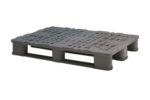 Premium pallet - 1200x800x155 mm - rec - open deck - 3 skids - reg