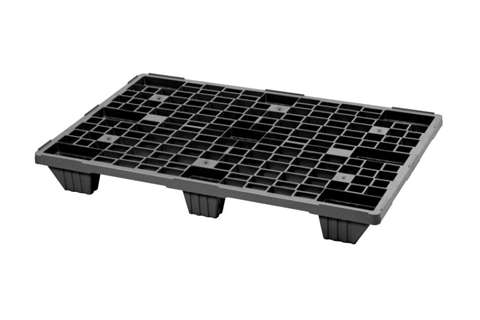 Export pallet - 1200x800x140 mm - reg - open - 9 feet
