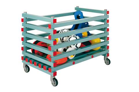 Plastic storage system - 1200x700x910mm - 90mm openings