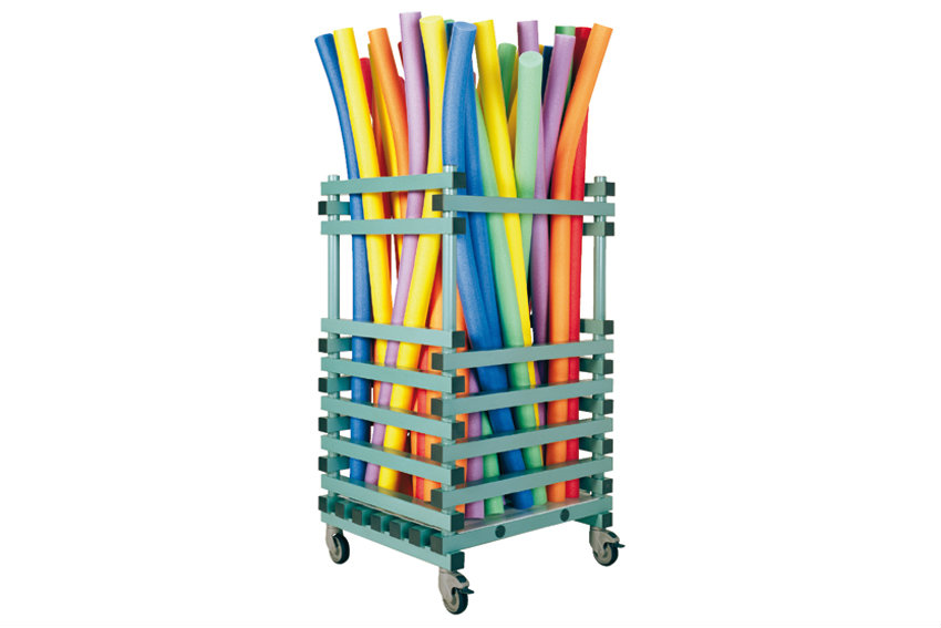 Vertical plastic mobile storagebox for flexibeam - 800x700x1350mm 