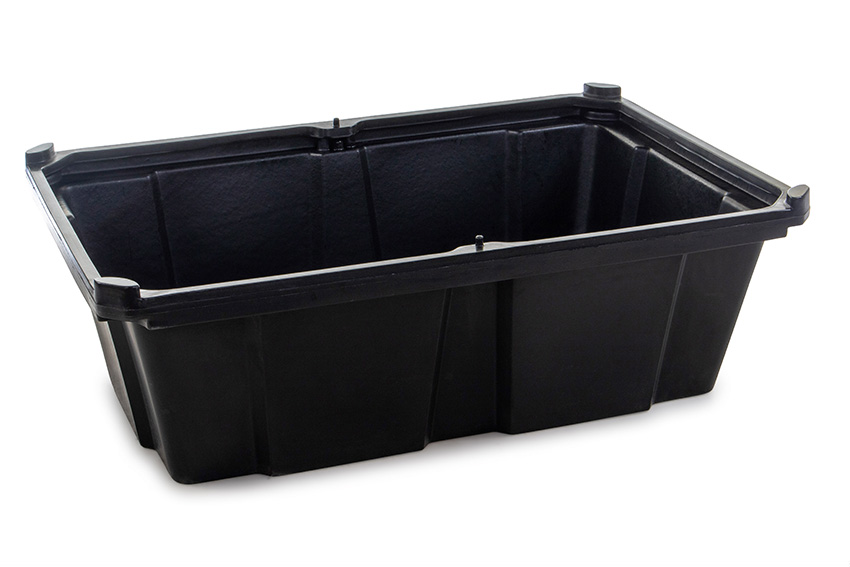 Bac de rétention sans grille - 235l - 1200x800x375mm 