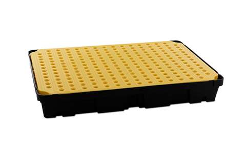 Bac de rétention avec grille - 100l - 1200x800x175mm