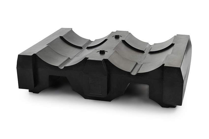 Cloison intermédiaire pour 2 fûts - 1375x940x390mm 