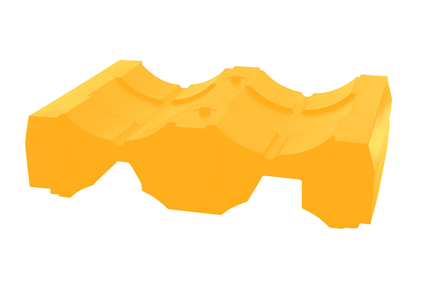 Intermediate divider for 2 barrels - 1375x940x390mm 