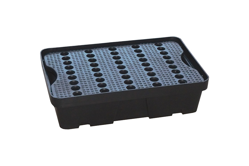 Spillpallet with grid - 20l - 600x400x155mm 