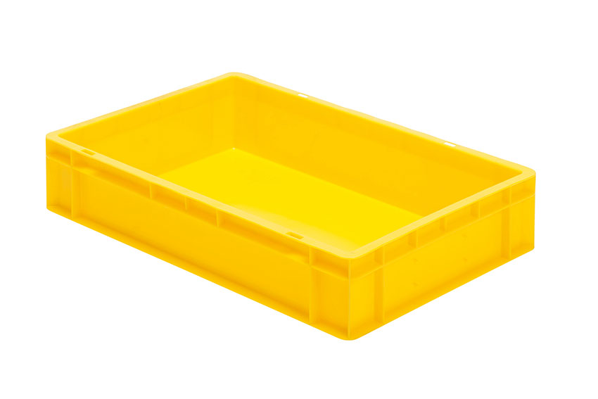 EN Stacking bin Rainbow 22l - 600x400x120mm - closed sides and bottom 