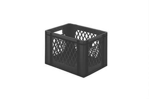 EN Bac gerbable Rainbow 24l - 400x300x270mm - parois perforées et fond fermés