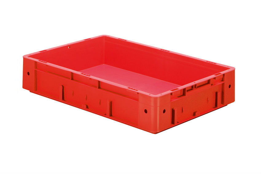 EN Stackable container Rainbow 21l - 600x400x120mm - reinforced base and side walls 