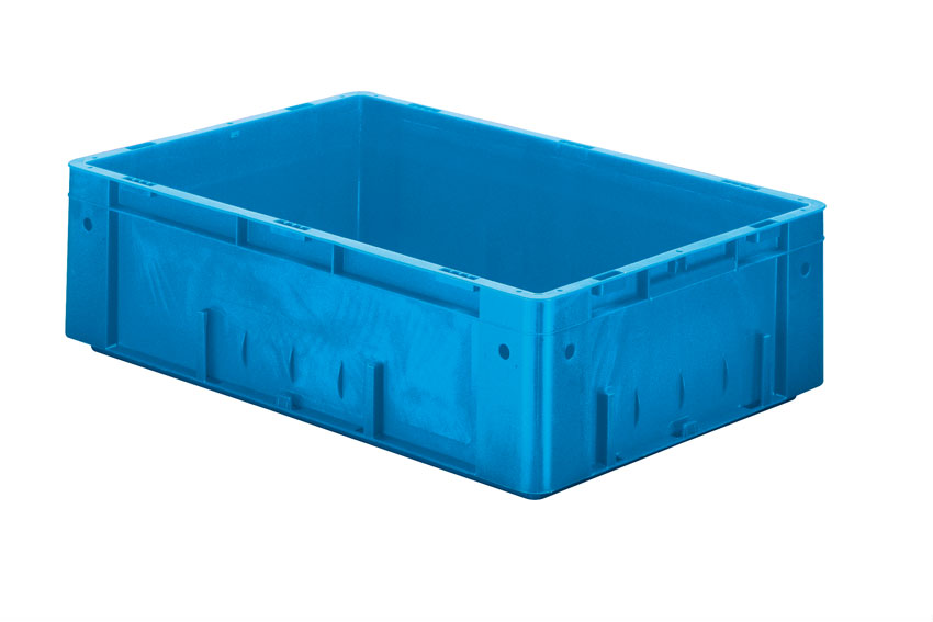 EN Stackable container Rainbow 32l - 600x400x175mm - reinforced base and side walls 